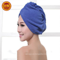 El OEM de China fabrica la turquesa personalizada de la toalla de secado del pelo